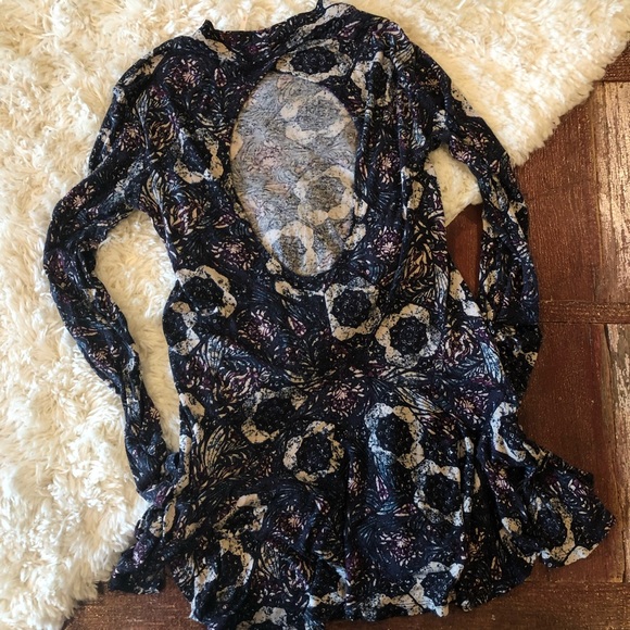 Free People | Annabelle Open Back Mock Neck Tunic - Picture 6 of 8